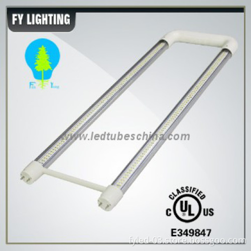 SMD2835 LM79 LM80 Frosted/Clear Cover U shape led tube light